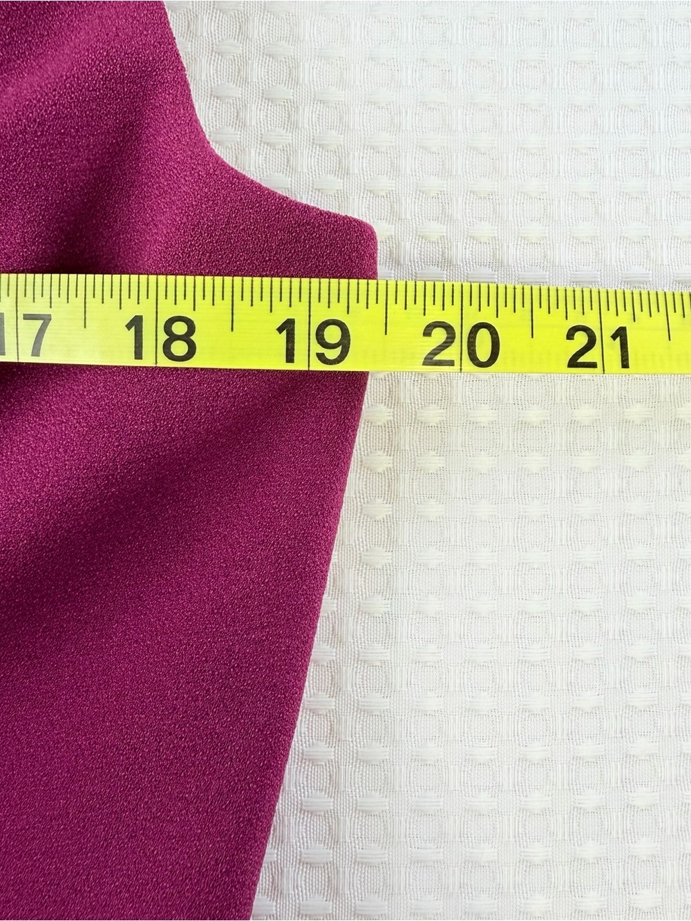 Dress the Population Corey Dress Dark Magenta Purple Midi Fit & Flare Size XL - Picture 12 of 15